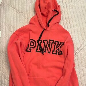 PINK Victoria's Secret Coral Hoodie